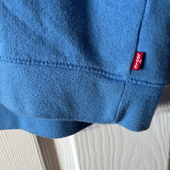 Levi’s Batwing Logo Crewneck Sweater sz L - Picture 4 of 8